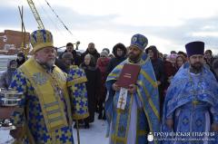 Архиепископ Артемий совершил литургию в малой церкви в честь Введения во храм Пресвятой Богородицы города Волковыска