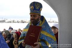 Архиепископ Артемий совершил литургию в малой церкви в честь Введения во храм Пресвятой Богородицы города Волковыска