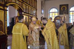 В день памяти благоверного князя Александра Невского архиепископ Артемий совершил литургию в Свято-Владимирской церкви города Гродно