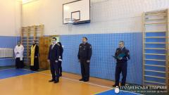 Священник встретился с личным составом Вороновского отдела Департамента охраны МВД