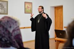 "История, содержание и символика Херувимской песни" - лекция настоятеля Покровского собора на собрании регентов Гродненской епархии