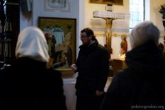 Настаяцель сабора сустрэўся са студэнтамі-сацыёлагамі ГрДУ імя Янкі Купалы