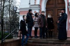 Настаяцель сабора сустрэўся са студэнтамі-сацыёлагамі ГрДУ імя Янкі Купалы