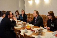 Настаяцель сабора сустрэўся са студэнтамі-сацыёлагамі ГрДУ імя Янкі Купалы