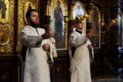 Архиепископ Артемий совершил праздничную вечерню в кафедральном соборе Гродно