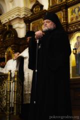 Архиепископ Артемий совершил праздничную вечерню в кафедральном соборе Гродно