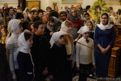 Архиепископ Артемий совершил праздничную вечерню в кафедральном соборе Гродно