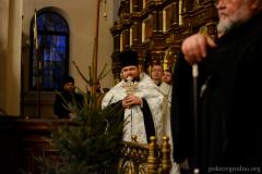 Архиепископ Артемий совершил праздничную вечерню в кафедральном соборе Гродно