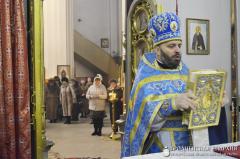 В день попразднства Рождества Христова архиепископ Артемий совершил литургию в кафедральном соборе Волковыска