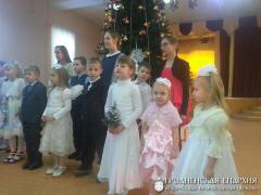 Рождественская елка для детей-инвалидов в городе Скидель