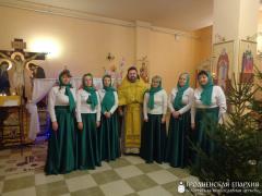 Рождественские мероприятия на приходе преподобного Серафима Саровского деревни Обухово