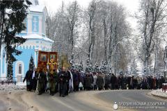 В крещенской иордани окунулись более 70 щучинцев