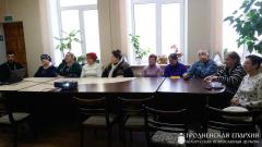 Священник встретился с членами клуба «Нам года не беда»