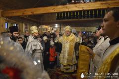 Архиепископ Артемий совершил литургию в часовне прихода Рождества Христова города Гродно