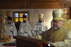 Архиепископ Артемий совершил литургию в часовне прихода Рождества Христова города Гродно