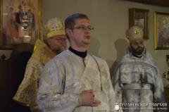 Архиепископ Артемий совершил литургию в часовне прихода Рождества Христова города Гродно