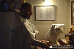 Архиепископ Артемий совершил литургию в часовне прихода Рождества Христова города Гродно