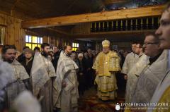 Архиепископ Артемий совершил литургию в часовне прихода Рождества Христова города Гродно