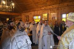 Архиепископ Артемий совершил литургию в часовне прихода Рождества Христова города Гродно