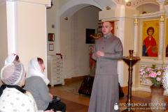 В храме святителя Луки прошла лекция на тему «Сравнительное богословие: Евхаристия»