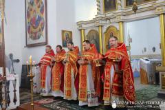 В храме деревни Острово состоялось соборное богослужение духовенства Зельвенского благочиния