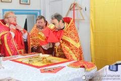 В храме деревни Острово состоялось соборное богослужение духовенства Зельвенского благочиния