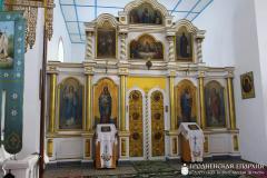 В храме деревни Острово состоялось соборное богослужение духовенства Зельвенского благочиния