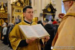 Архиепископ Артемий совершил литургию в кафедральном соборе Гродно