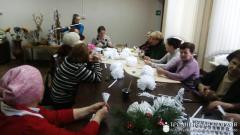 В Волковыске прошел мастер-класс по изготовлению поделок к празднику Рождества Христова