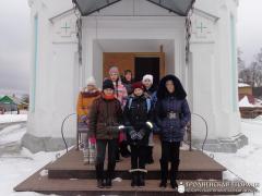 Учащиеся Озерской санаторной школы-интерната посетили храм Святого Духа