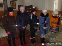 Учащиеся Озерской санаторной школы-интерната посетили храм Святого Духа