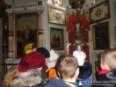Учащиеся Озерской санаторной школы-интерната посетили храм Святого Духа