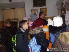 Учащиеся Озерской санаторной школы-интерната посетили храм Святого Духа