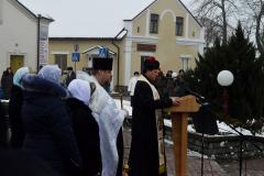 Священник принял участие в  митинге, посвященном годовщине вывода советских войск из Афганистана