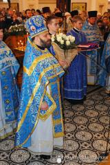 В день Сретения Господня архиепископ Артемий совершил литургию в кафедральном соборе города Гродно