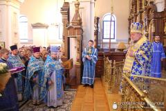 В день Сретения Господня архиепископ Артемий совершил литургию в кафедральном соборе города Гродно