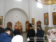 Паломники из Польши посетили приход храма Рождества Христова города Гродно