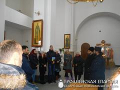 Паломники из Польши посетили приход храма Рождества Христова города Гродно