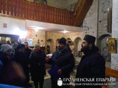 Паломники из Польши посетили приход храма Рождества Христова города Гродно