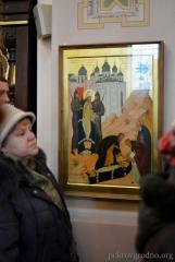 В день памяти Собора новомучеников и исповедников архиепископ Артемий совершил литургию в Покровском соборе