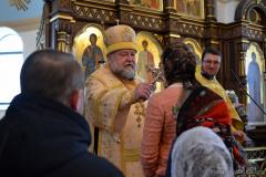 В день памяти Собора новомучеников и исповедников архиепископ Артемий совершил литургию в Покровском соборе