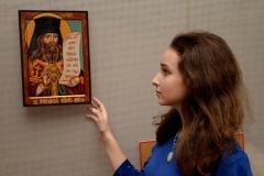 Воспитанницу иконописной студии "Покров" наградили на церемонии закрытия XXV Международных Рождественских образовательных чтений в Москве