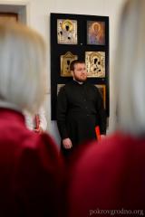 У Гродзенскім музеі гісторыі і рэлігіі адбылося адкрыцце выставы "Убранне з Божага святла"