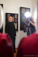 У Гродзенскім музеі гісторыі і рэлігіі адбылося адкрыцце выставы "Убранне з Божага святла"