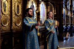 В день Сретения Господня архиепископ Артемий совершил литургию в кафедральном соборе города Гродно