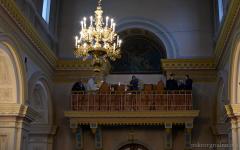 В день Сретения Господня архиепископ Артемий совершил литургию в кафедральном соборе города Гродно