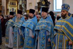 В день Сретения Господня архиепископ Артемий совершил литургию в кафедральном соборе города Гродно