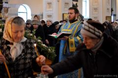 В день Сретения Господня архиепископ Артемий совершил литургию в кафедральном соборе города Гродно