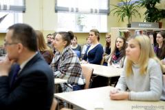 Святар Пакроўскага сабора прадставіў зборнік паэзіі «КАЛОЖСКІ ДАБРАВЕСТ» ва ўніверсітэце імя Янкі Купалы