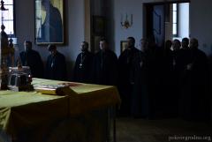 В Неделю сыропустную Владыка Артемий совершил литургию и вечерню с чином прощения в кафедральном соборе города Гродно